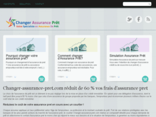 Capture du site http://www.changer-assurance-pret.com/
