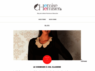 Capture du site http://www.chemise-chemisier.fr