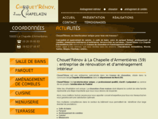Capture du site http://www.chouet-renov.fr