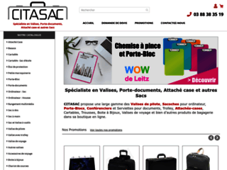 Capture du site http://www.citasac.fr/