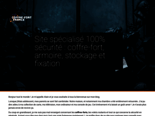 Capture du site http://www.coffre-fort-france.fr/