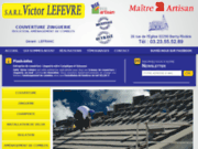screenshot http://www.couverture-victor-lefevre.fr Couvreur à Berny Rivière