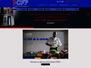 Capture du site http://www.cuisine-froid-professionnel.com