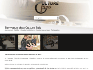 Capture du site http://www.culture-bois.eu