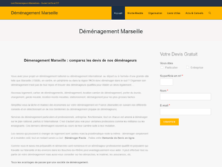 Capture du site http://www.demenageur-marseille-13.fr/index.php