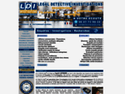 screenshot http://www.detective-brun.com languedoc détective investigations cabinet brun