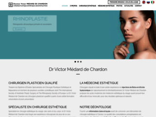 Capture du site http://www.docteurmedarddechardon.com/