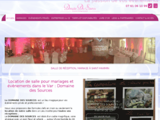 Capture du site http://www.domainedessources.fr