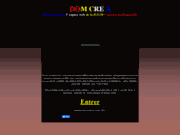 screenshot http://www.domcrea.com dom cré a