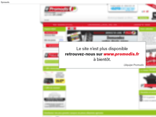 Capture du site http://www.epromodis.fr