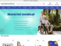 Capture du site http://www.equipmedical.com