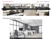 screenshot http://www.espace-center.com location de bureau équipé en centre d'affaires montpellier