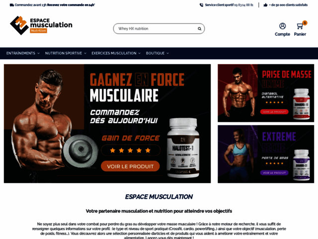 ESPACE MUSCULATION