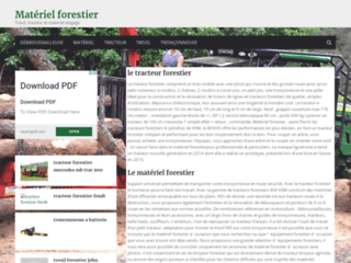 Capture du site http://www.espace-vert-travaux-forestiers.com/