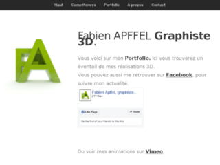 Capture du site http://www.fabien-apffel.fr