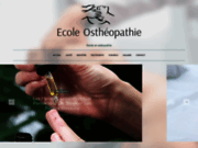 screenshot http://www.formation-osteopathie.com/ formation continue ostéopathie