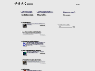 Image Fonds régional d'art contemporain (FRAC) Bourgogne