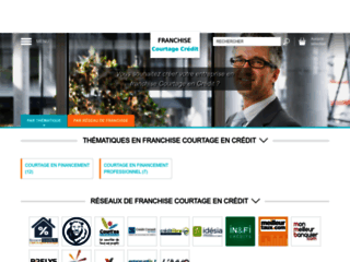 Capture du site http://www.franchise-courtage-en-credit.fr