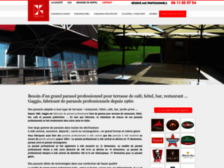 Capture du site http://www.gaggio-france.net/