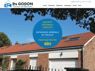 Capture du site http://www.godon-couverture-renovation.fr