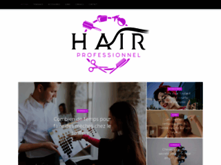 Capture du site http://www.hair-professionnel.com/