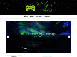 Capture du site http://www.hit-jeux-gratuits.com