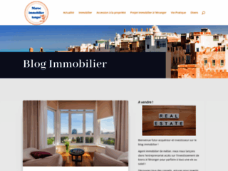 Capture du site http://www.immobilier-maroc-tanger.com