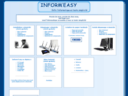 screenshot http://www.inform-easy.com installation, dépannage pc, création site internet