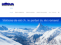 Webcams, enneigemenet, plans des pistes, tarifs et sites officiels des stations de skis Suisse roman