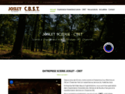 screenshot http://www.joslet-cbst-stbois.com scierie et exploitation forestière en charente 16