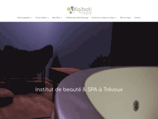 Capture du site http://www.kaiboti.fr