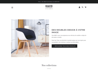 Société de vente en ligne de meubles scandinaves 