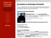 screenshot http://www.kinesio-montpellier.fr kinésiologie montpellier : gestion du stress