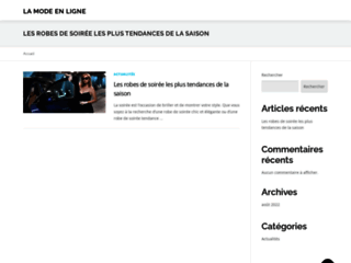 Capture du site http://www.la-mode-en-ligne.fr/
