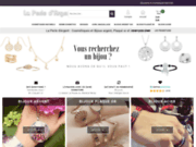 screenshot http://www.laperledargent.com bijoux argent 925 et pierres fines