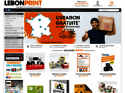 screenshot http://www.lebonprint.com imprimer panneau publicitaire