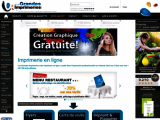 Capture du site http://www.lesgrandesimprimeries.com