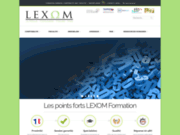 screenshot http://www.lexom.fr lexom solution juridique à taille humaine