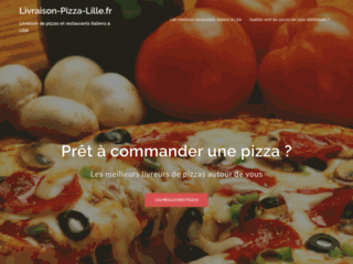Capture du site http://www.livraison-pizza-lille.fr