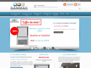 Capture du site http://www.machines-glacons-professionnelles.fr/