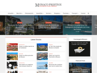 Capture du site http://www.monaco-prestige.info/