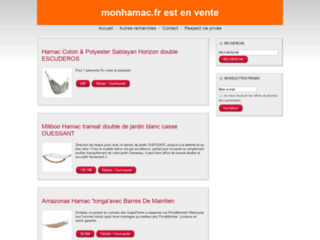 Capture du site http://www.monhamac.fr/