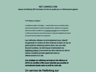Détails : Net-linking