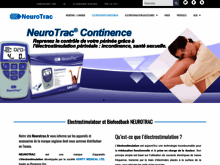 Capture du site http://www.neurotrac.fr