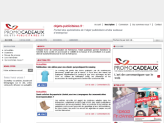 Capture du site http://www.objets-publicitaires.fr