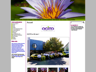 Capture du site http://www.ocito-services.fr