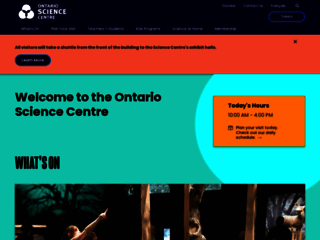 Image Centre des sciences de l'Ontario