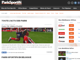 Comparateur des sites belges de paris en ligne