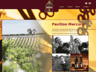 Capture du site http://www.pavillon-mercurol.fr