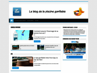Capture du site http://www.piscines-gonflables.com/